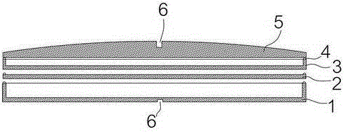 Button type implanted medical diagnostic device