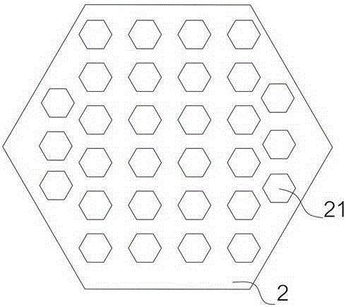 Button type implanted medical diagnostic device