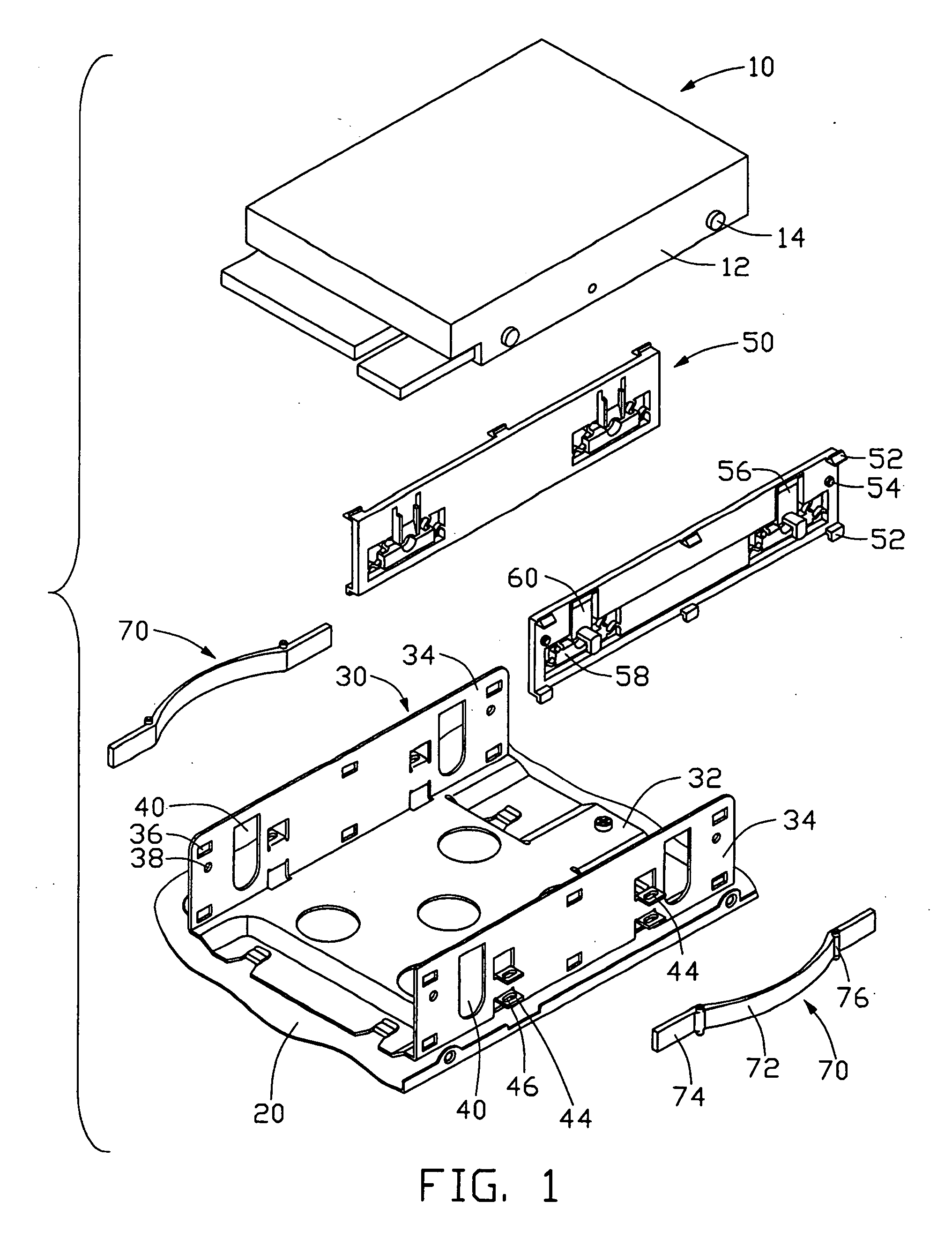 Mounting apparatus for data storage device