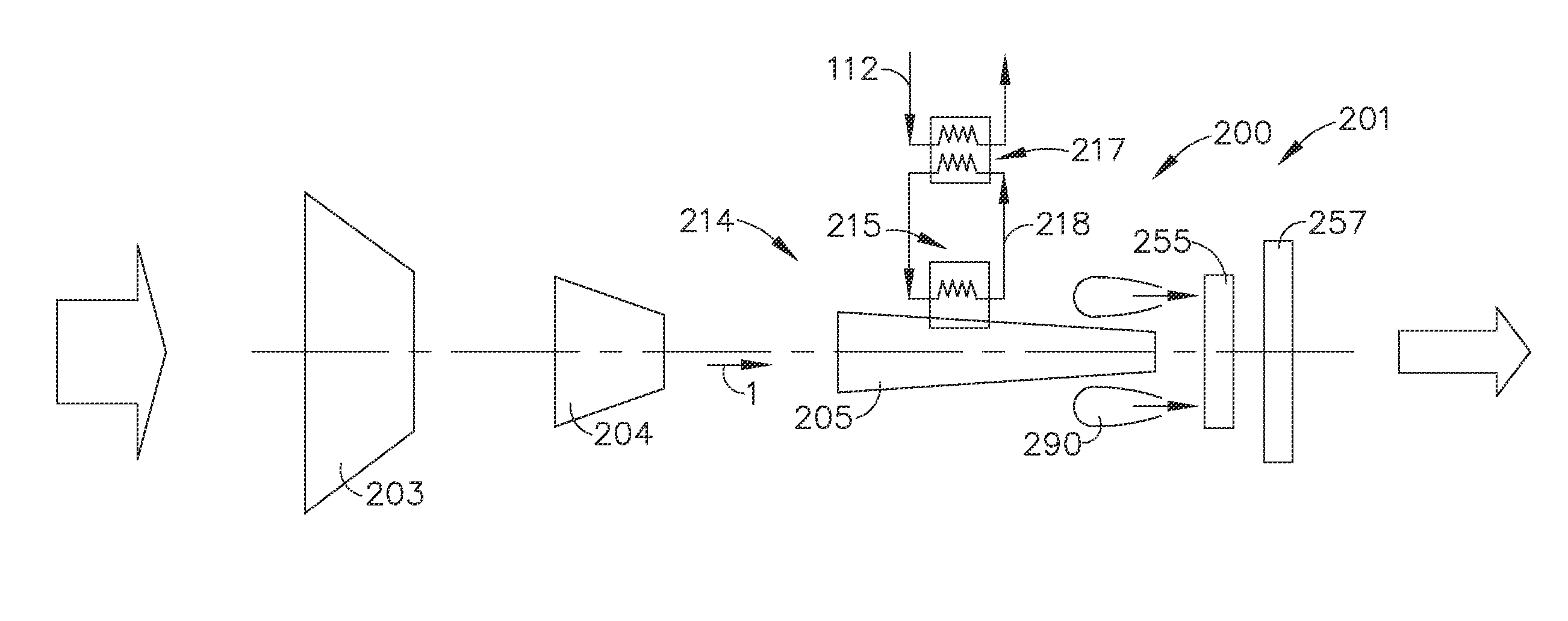 Aircraft engine systems and methods for operating same