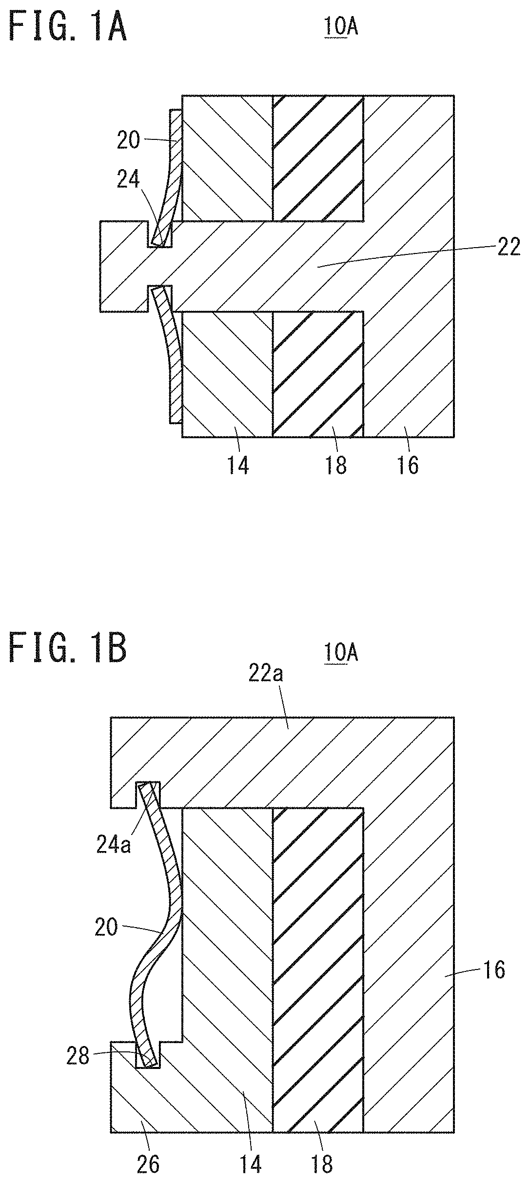 Mounting structure and cooling fan