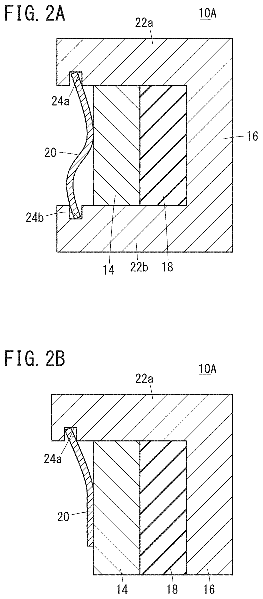 Mounting structure and cooling fan