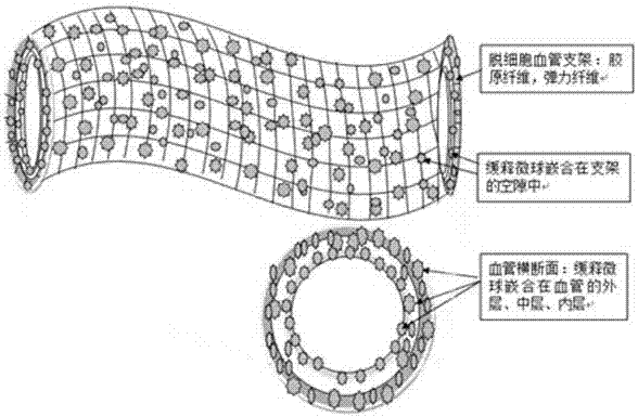 Intelligent tissue engineering blood vessel