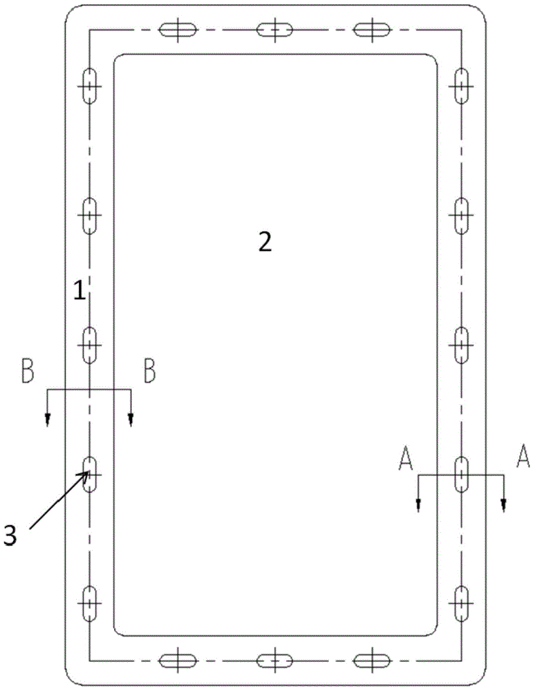 High-reliability thin bipolar plate sealing structure