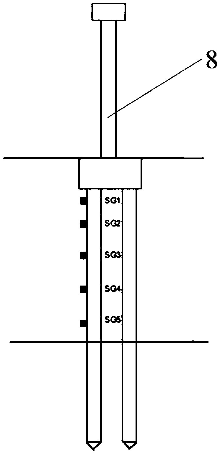 A pile foundation dynamic reaction centrifuge test numerical simulation method