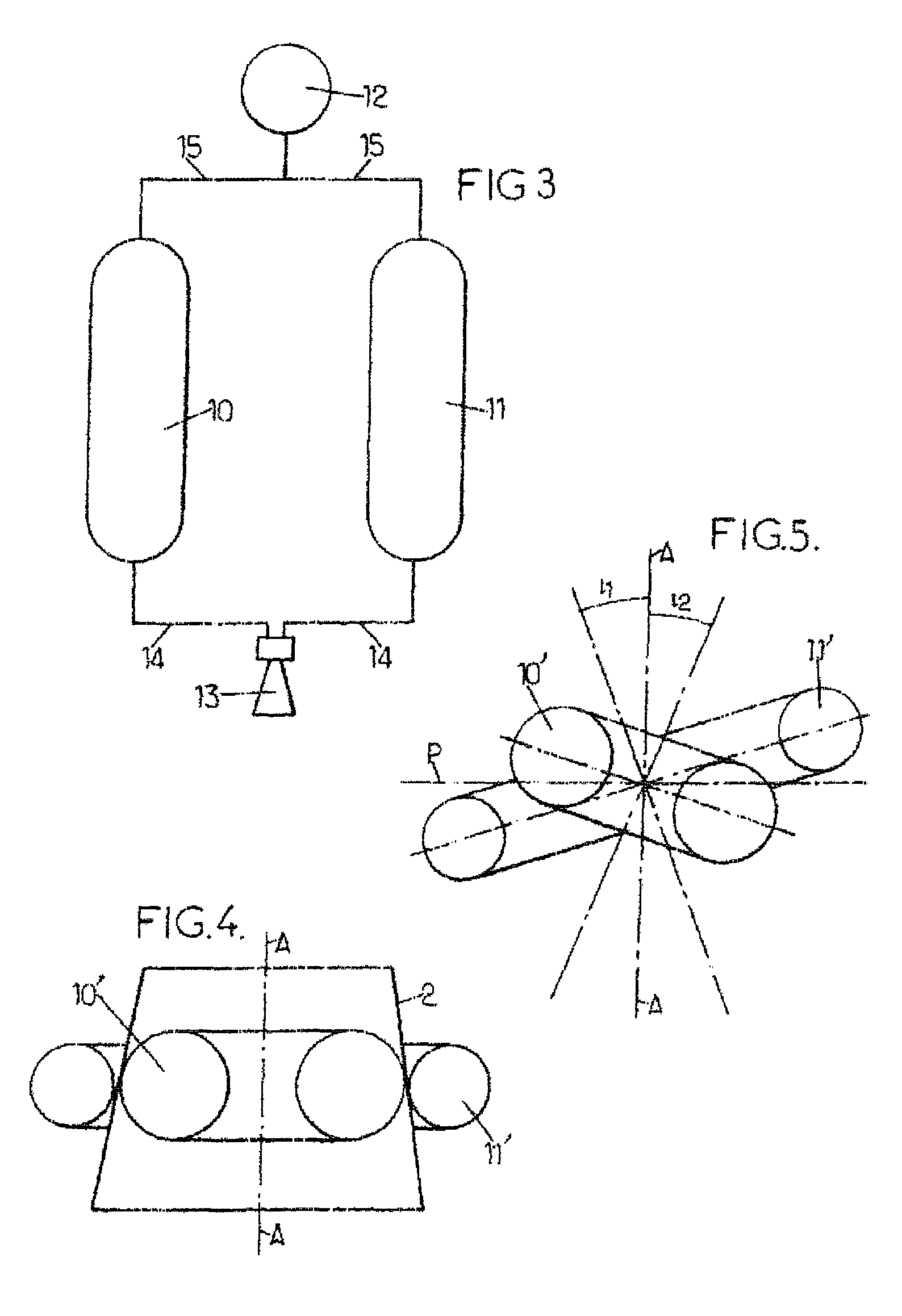 Method of launching into operational orbit an artificial satellite and associated propulsion device