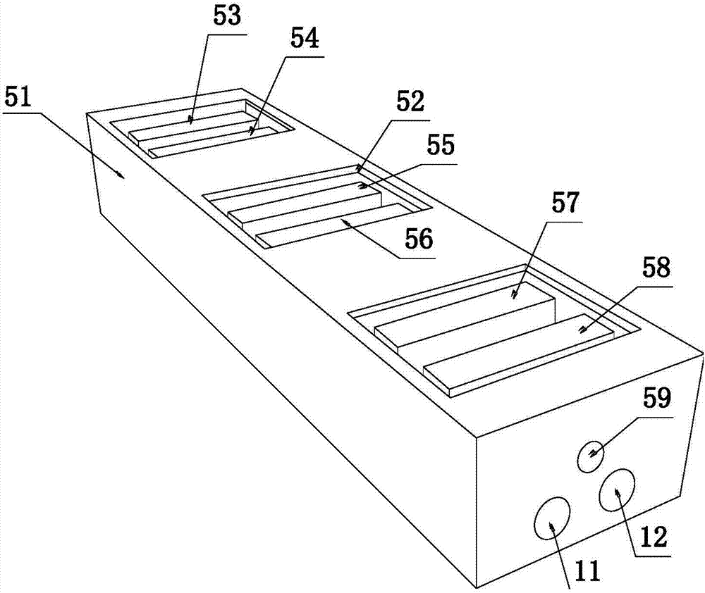 On-line detection device for steel cord fabric