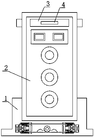 Intelligent network fault searching and calibrating device