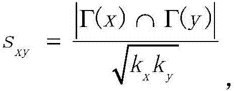 Catering friend edge influence prediction method based on multivariate linear regression