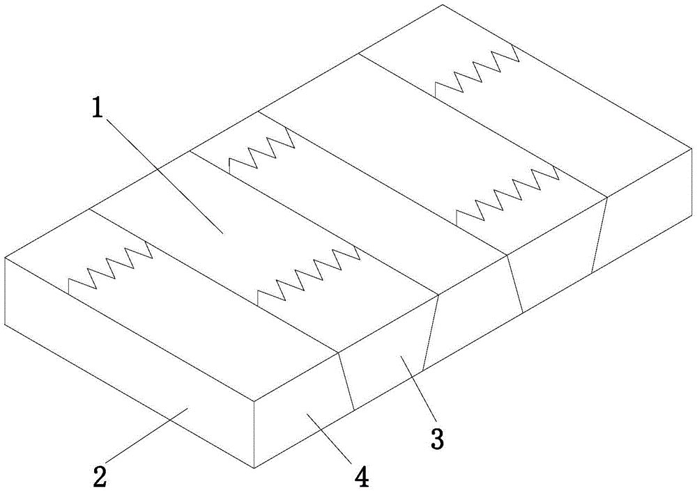 Finger-joint assembled type wood floor