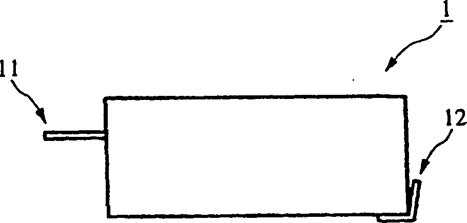 Nonreciprocal circuit device and its mounting structure