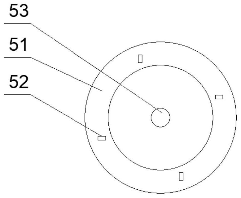 Device for preparing synthesis gas from biomass