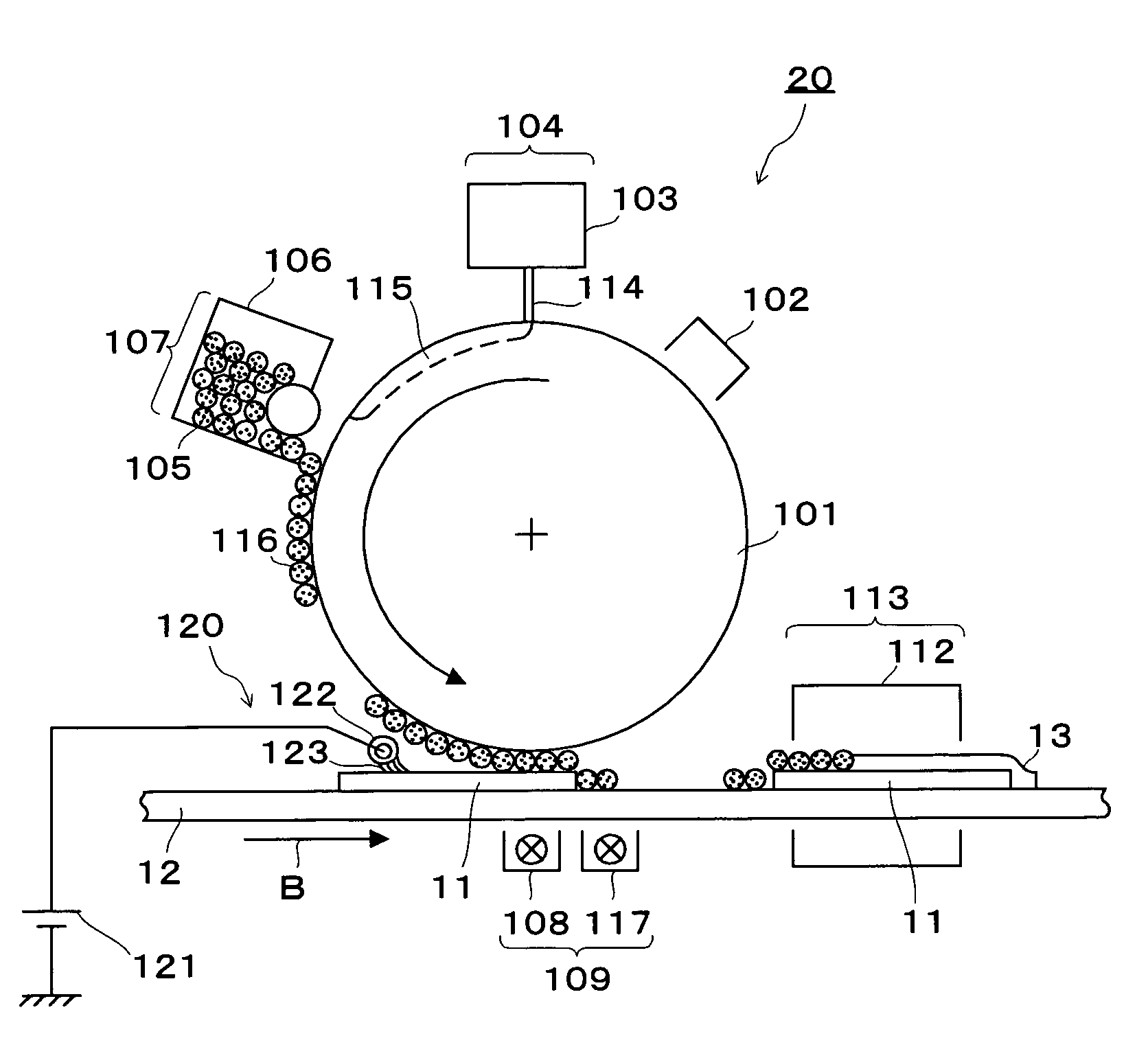 Image forming apparatus and method of manufacturing electronic circuit using the same