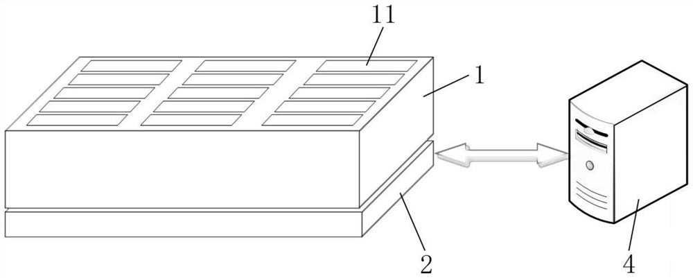 JBOD cold storage device and mechanical positioning hard disk data interaction system thereof