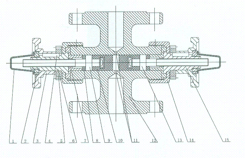 Bilateral sealing stop valve