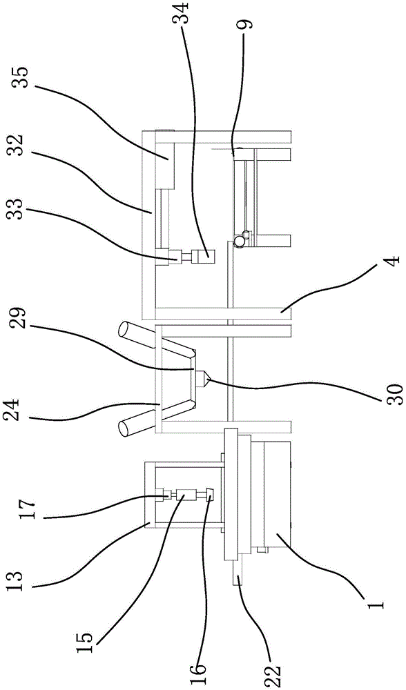 Machining equipment for 360-degree LED energy-saving lamp