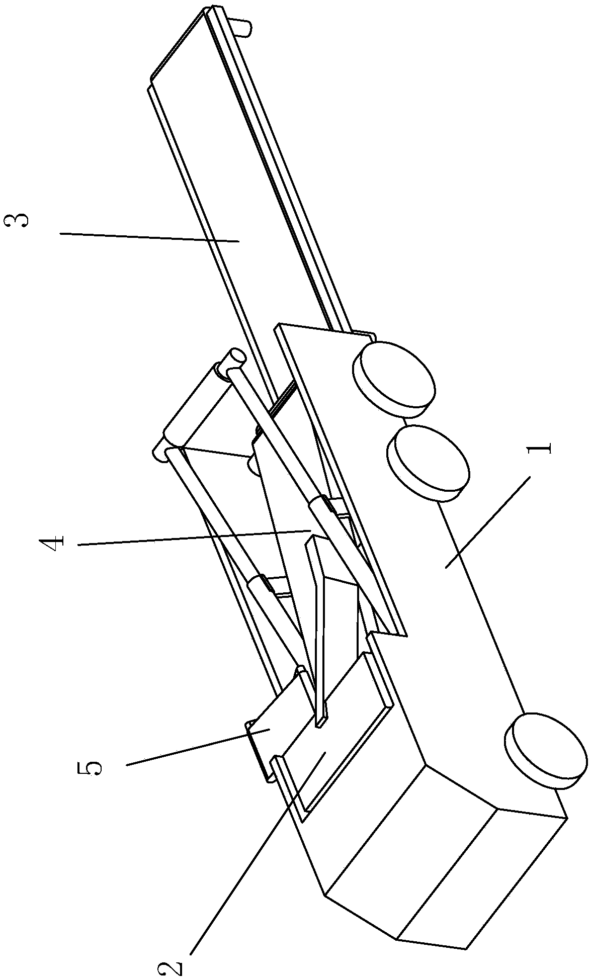 Emergency material transportation vehicle