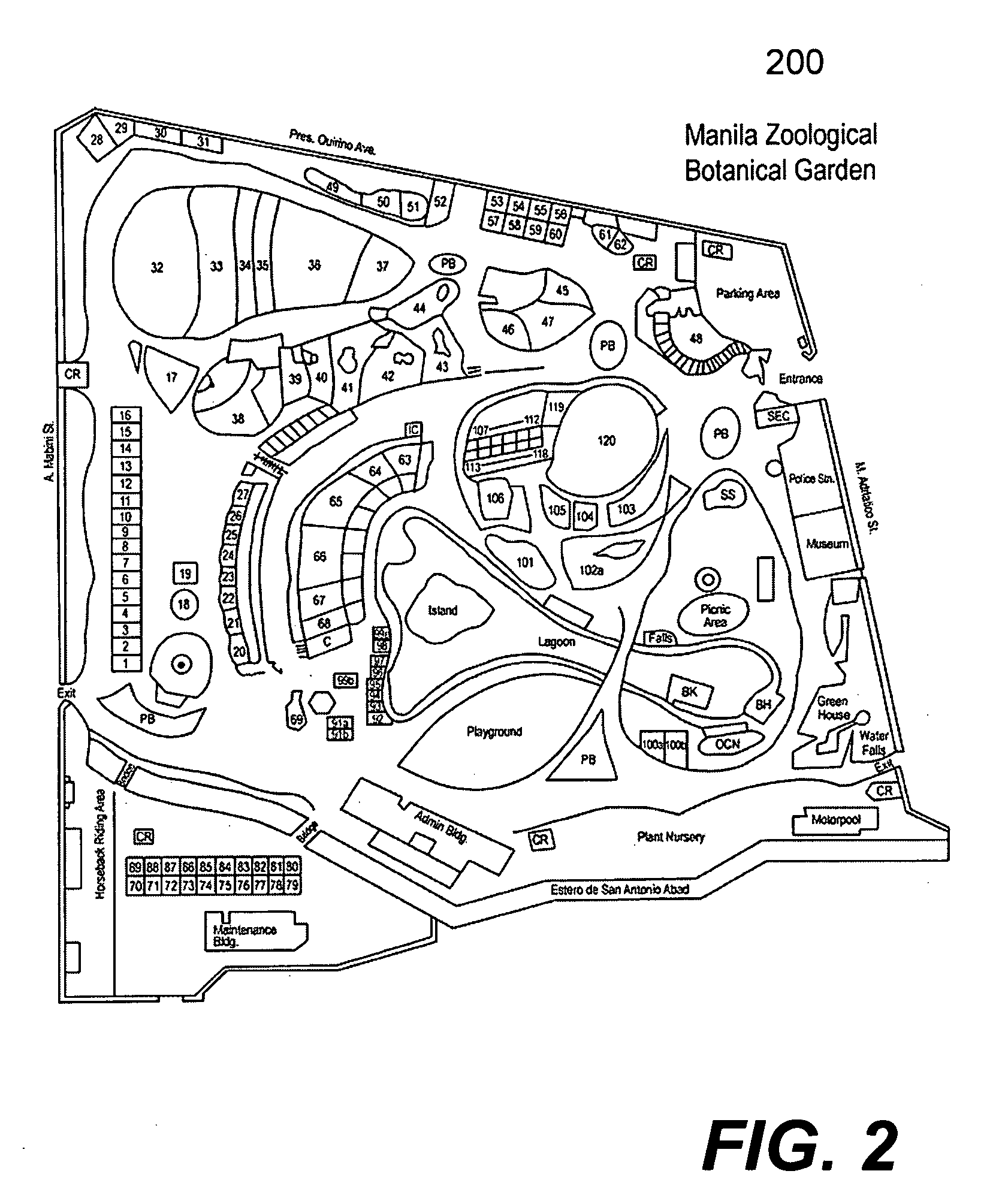 Method and apparatus for navigating on artistic maps