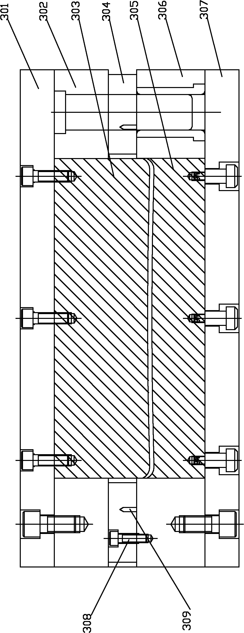 Aluminum alloy laptop shell, forming mold, milling fixture and forming method