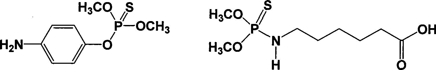 Preparation of multi-organophosphor universal antibody and universal envelope antigen