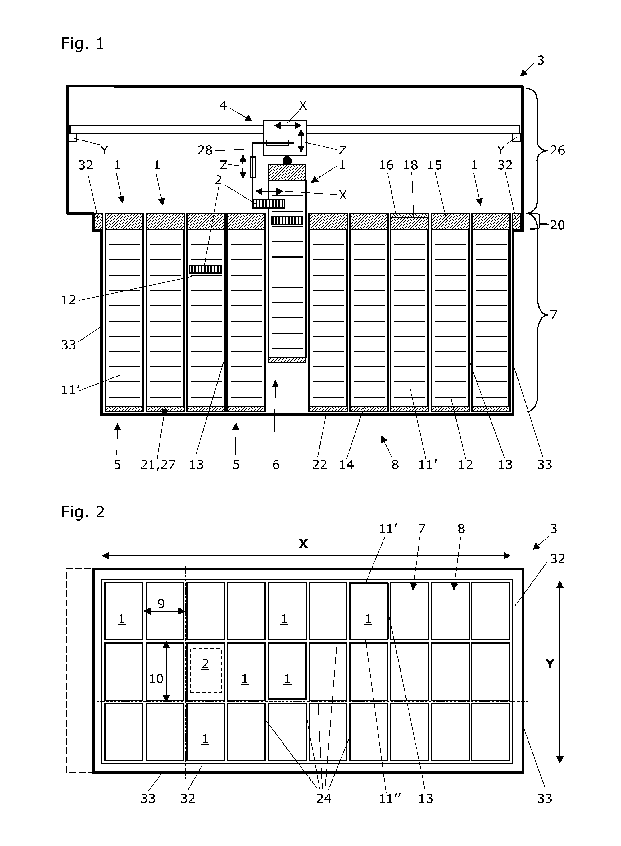 Storage stacks