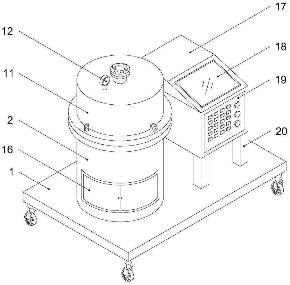 Needle mushroom liquid strain culture tank