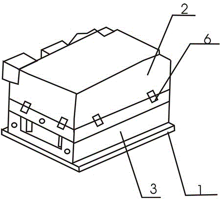 Novel fast-molding injection molding die