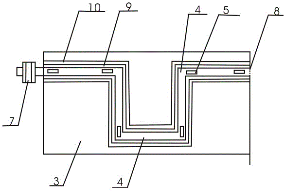 Novel fast-molding injection molding die