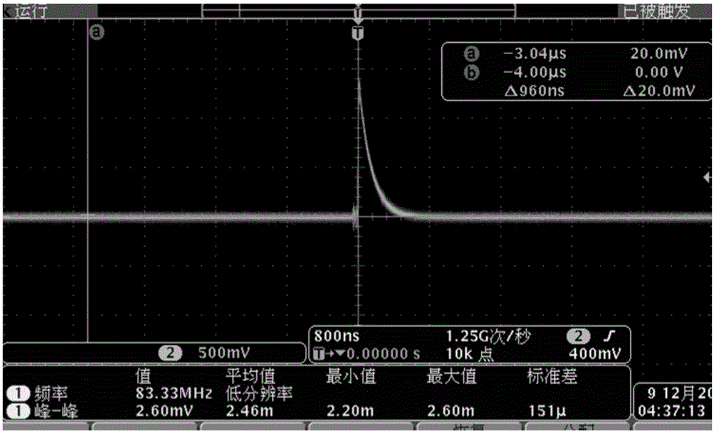 Pre-amplifier circuit for photoelectric detector