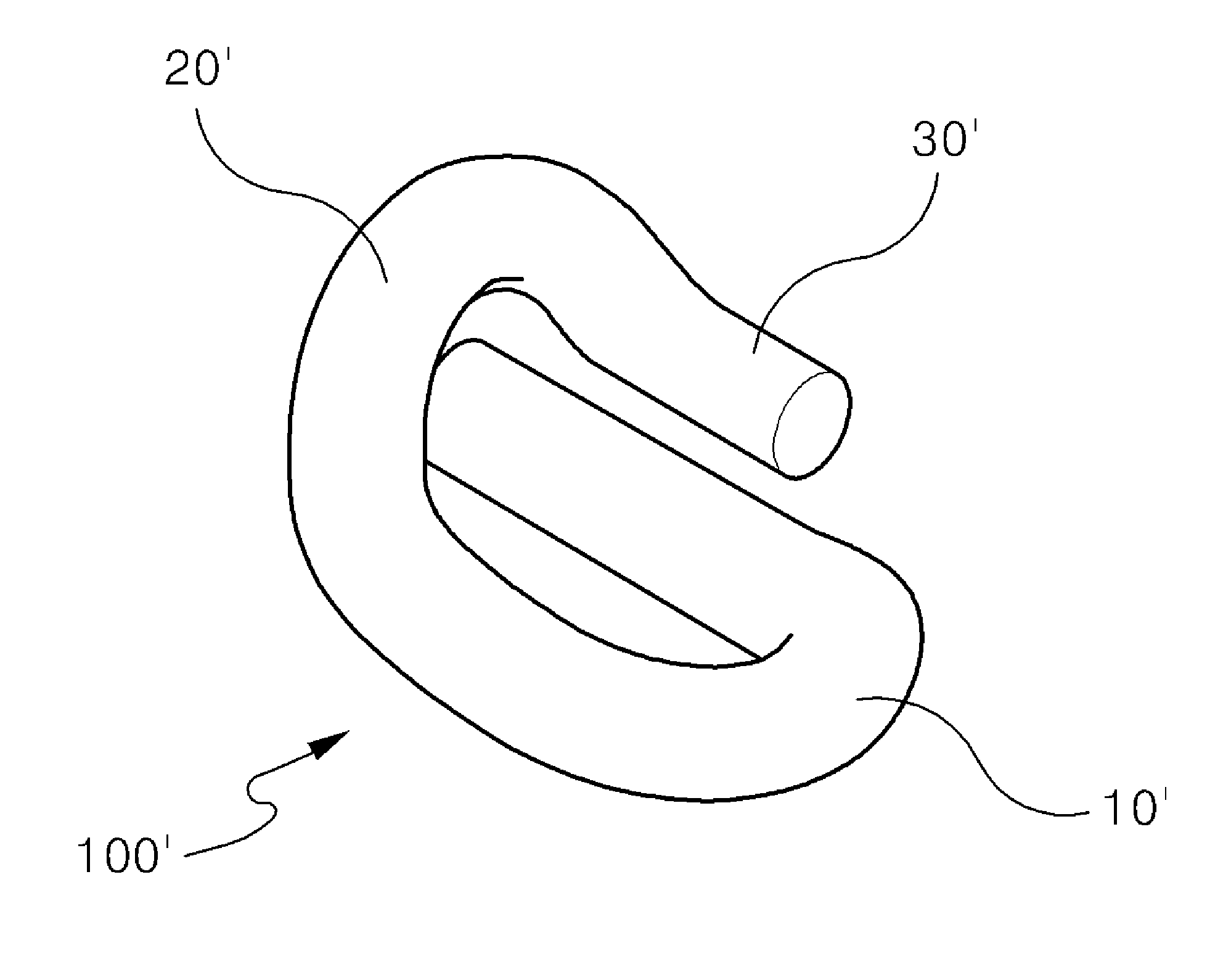 Elastic clip for fixing railway rail and method for installing the same