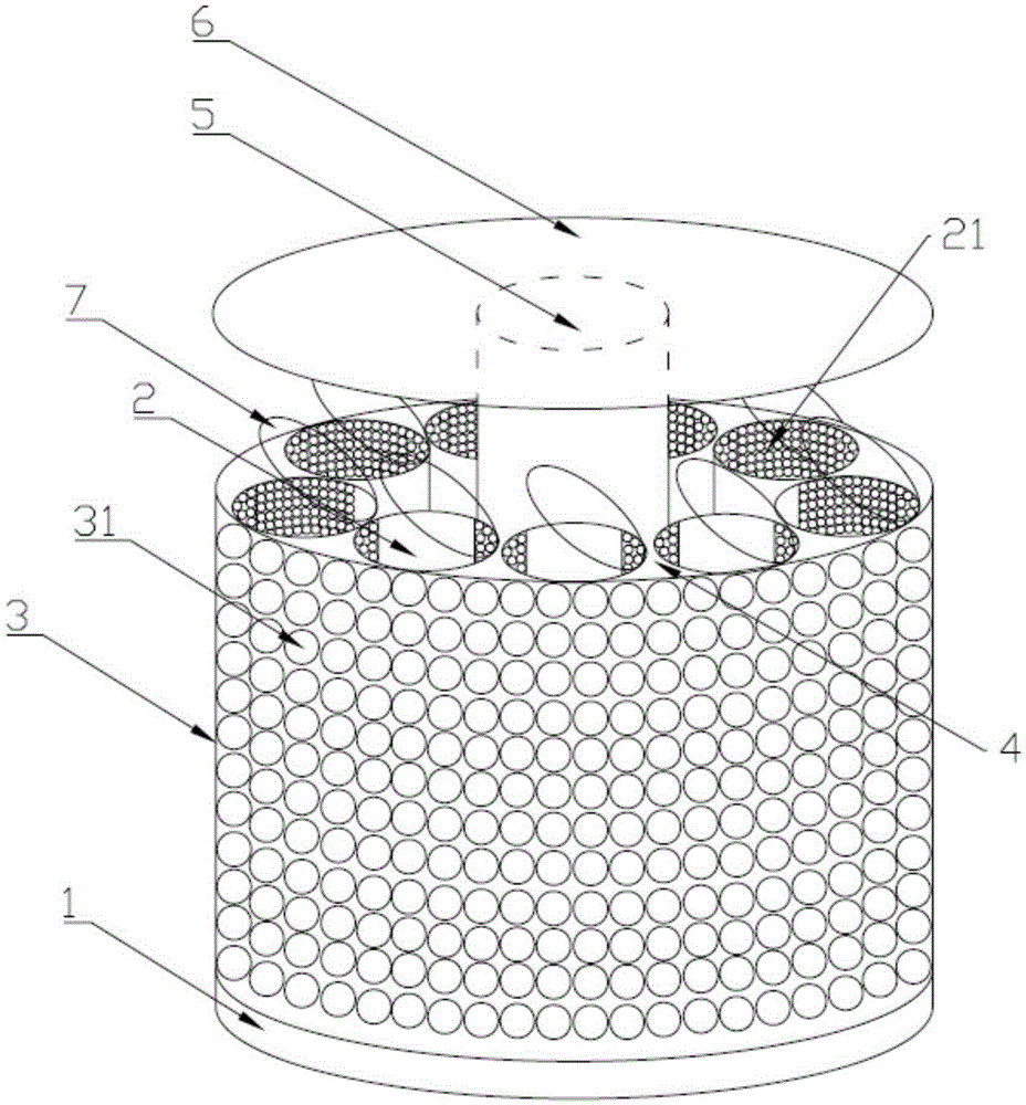 Dewatering frame of cheese water extractor