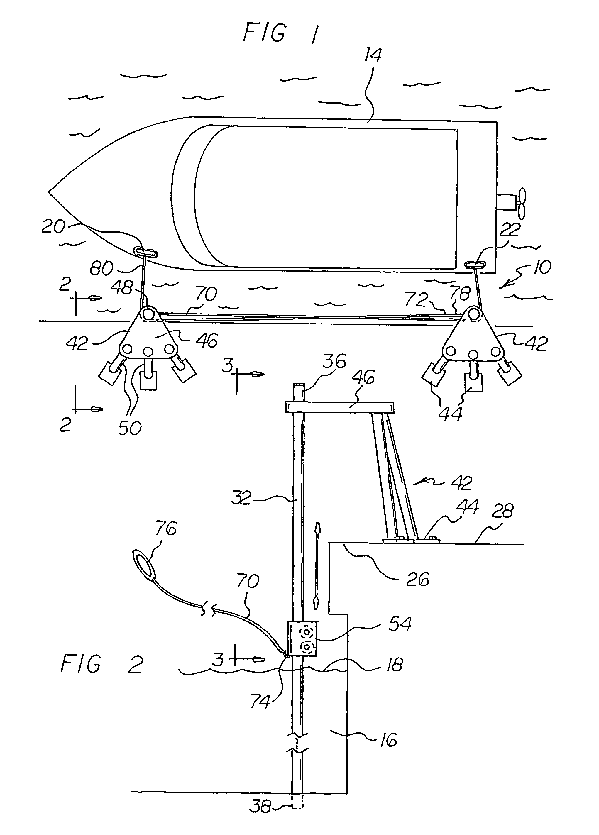 Boat mooring system