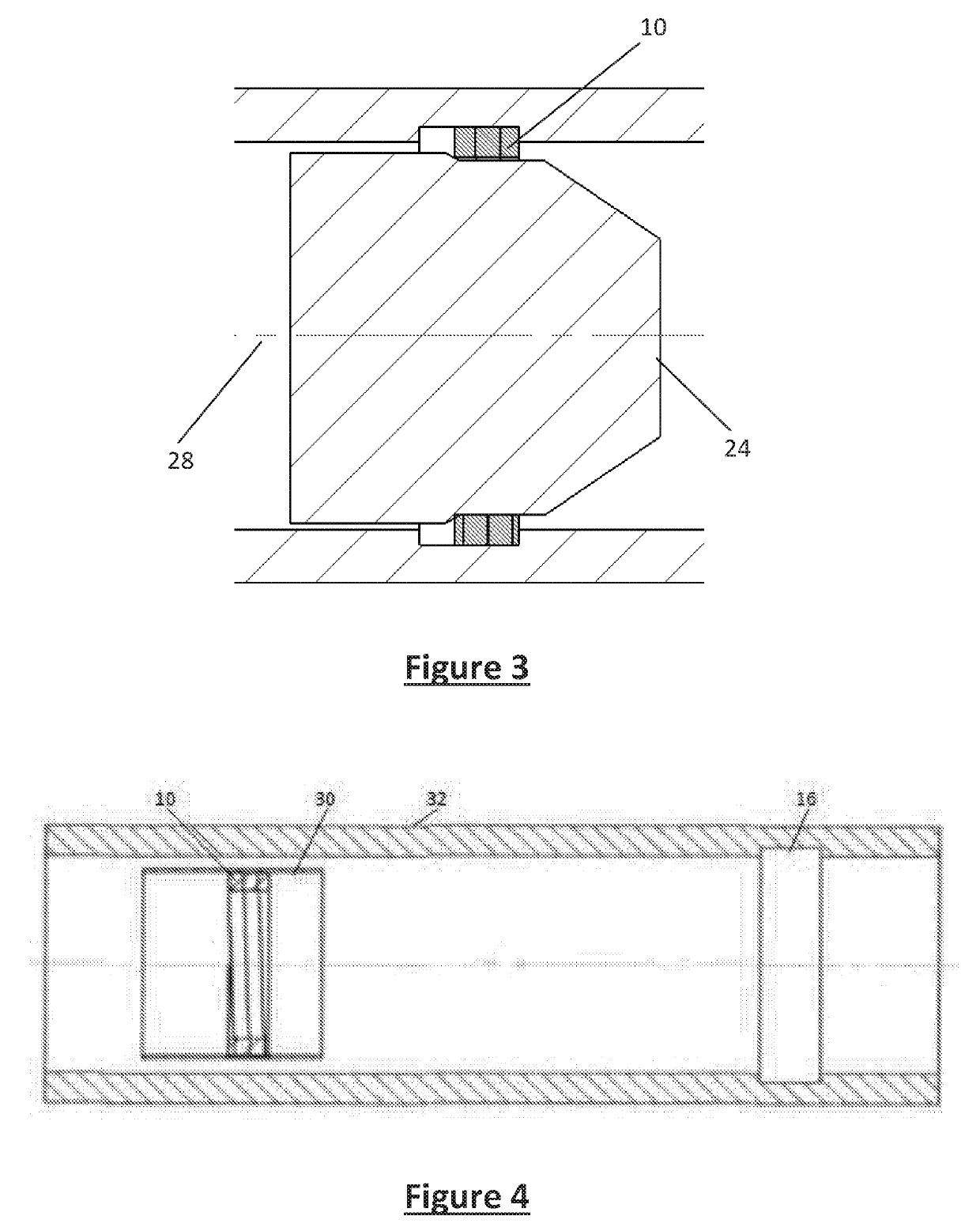 Treatment apparatus with flowback feature