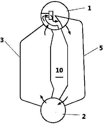 a steam boiler