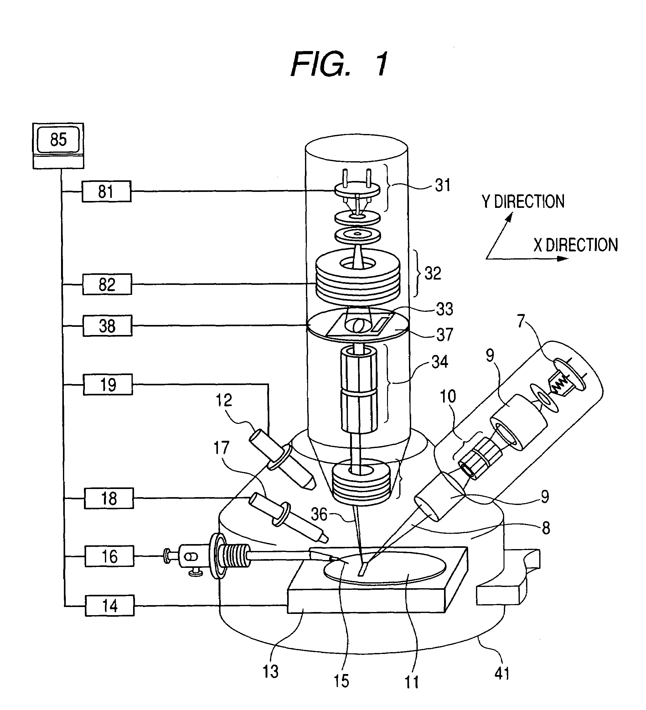 Ion beam system and machining method