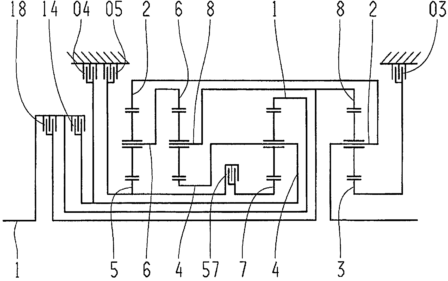 Multi-ratio transmission