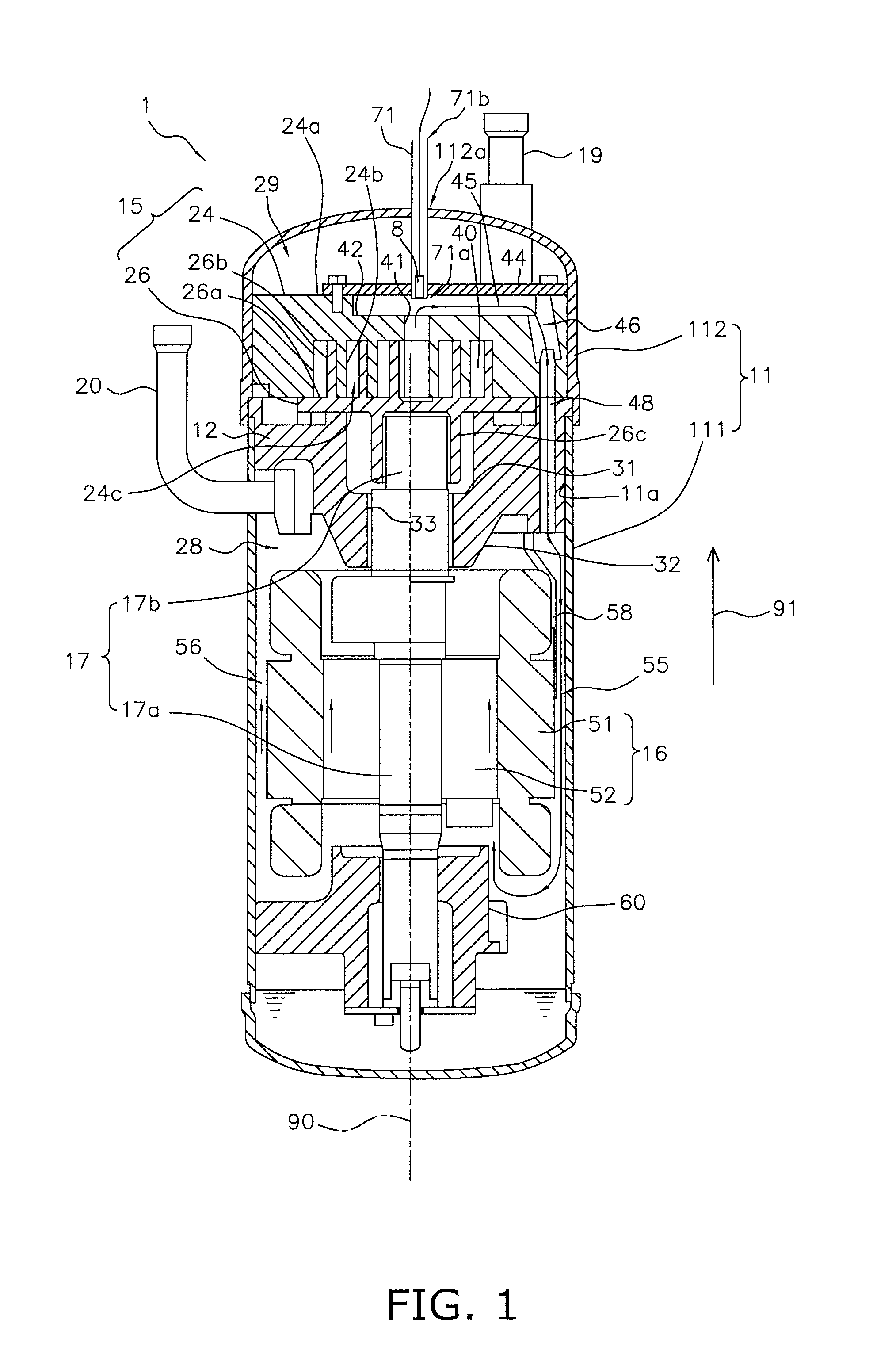 Compressor and refrigeration apparatus using the same