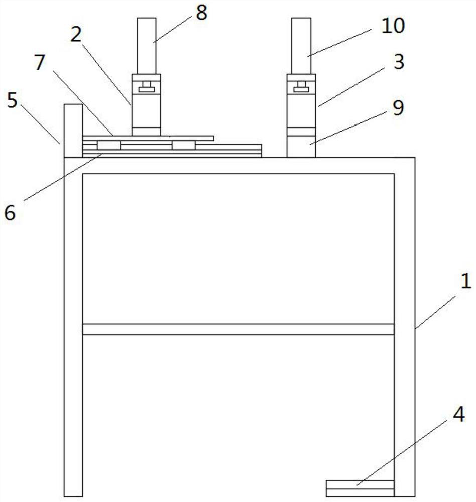 Efficient guitar fingerboard bonding device and use method