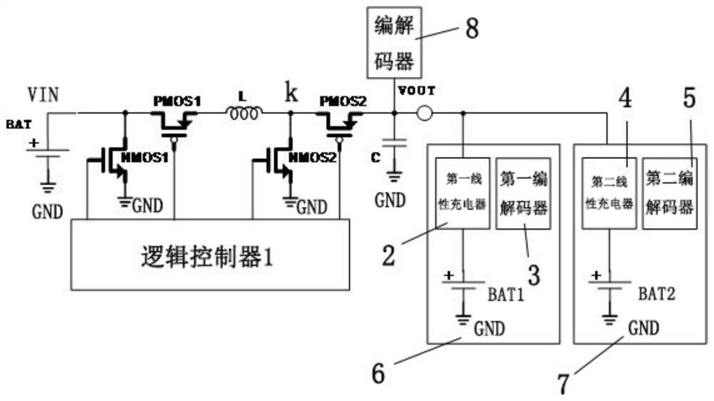 Innovative battery compartment structure for wireless Bluetooth earphone