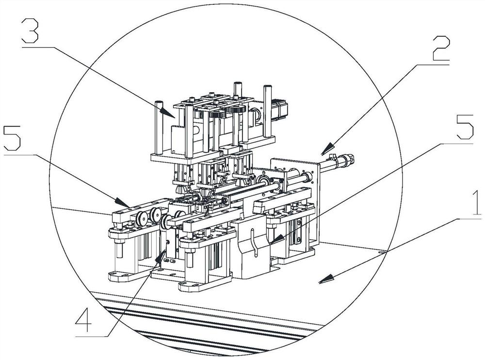 A kind of plane mask production equipment and production method