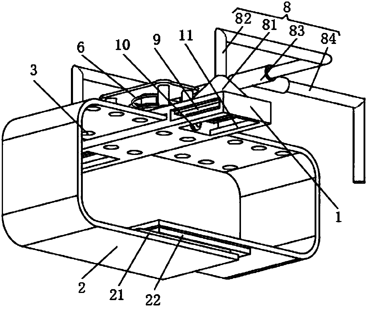 Tumor rehabilitation treatment nursing device