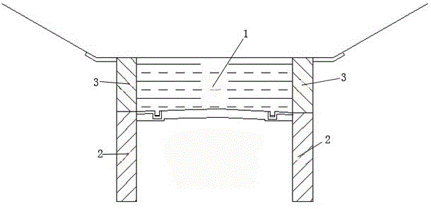 Square hole girdling cutter and method for performing holing construction of deep cutting stab-pile wall by utilizing same