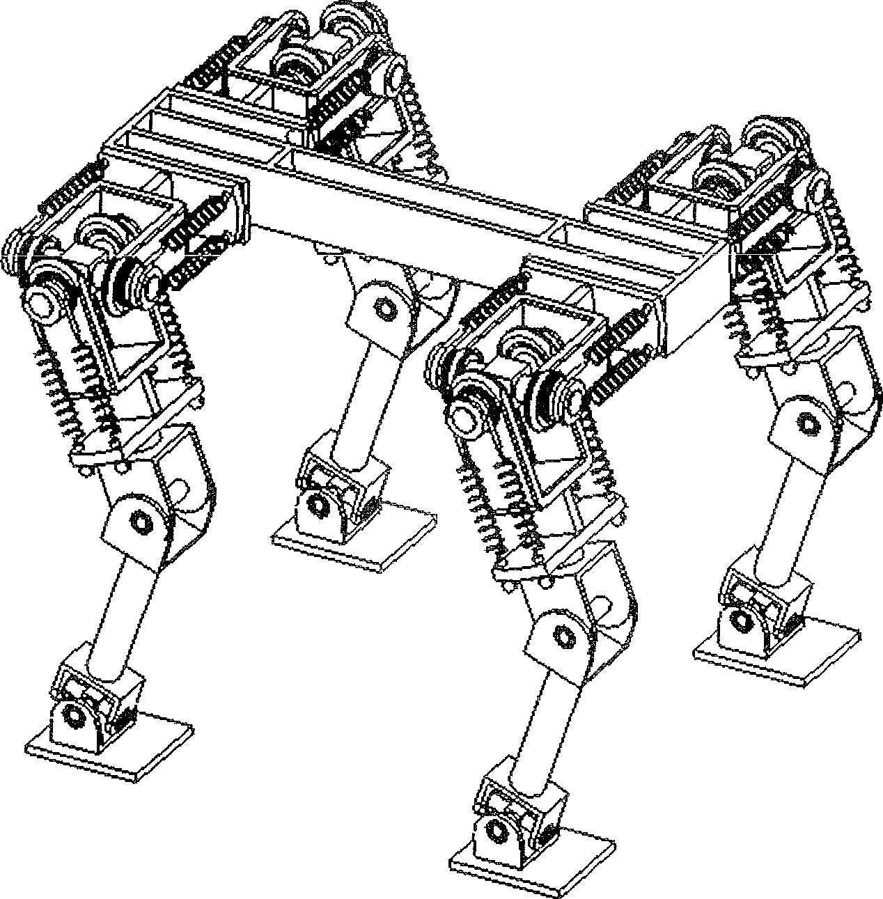 Driving joint for cross axle type robot based on shape memory alloy