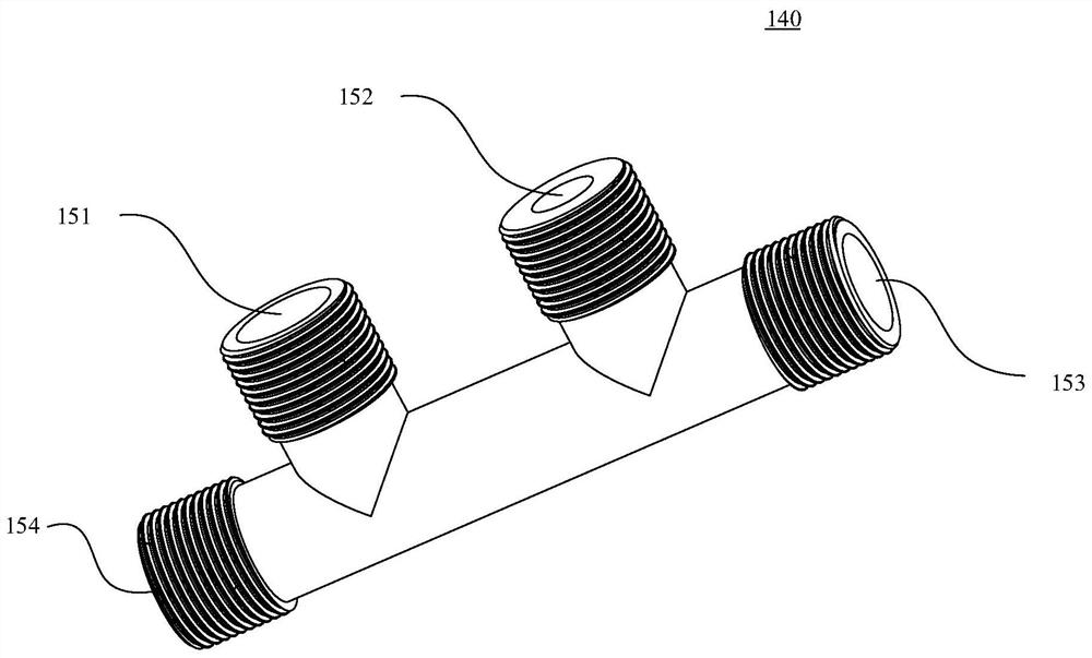 One-way valve and gas water heater system comprising same