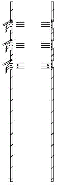 Aerobic-anoxic-anaerobic biochemical reactor and continuous sewage processing method