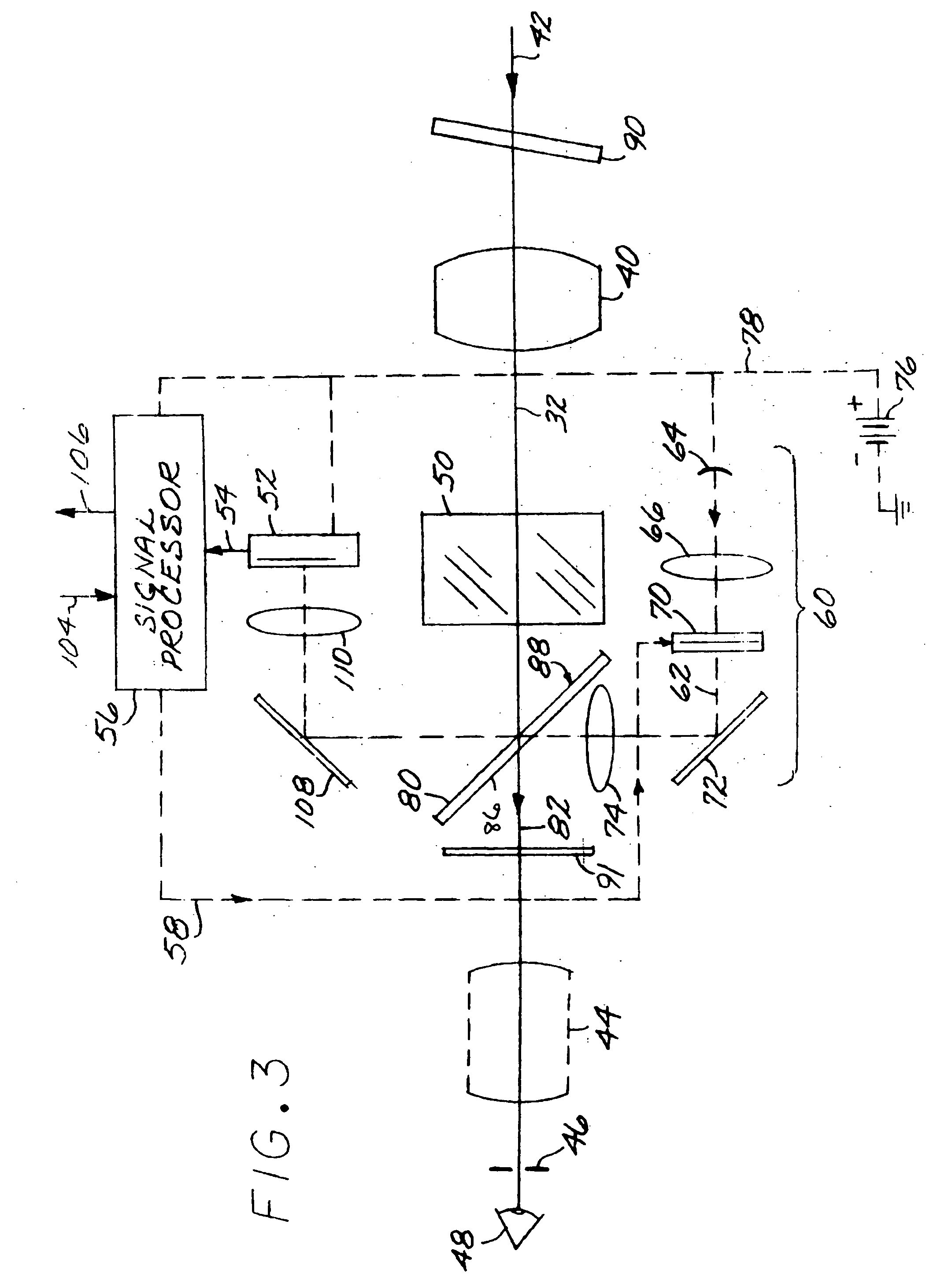 Sighted device operable in visible-wavelength or electro-optical/visible-wavelength sighting modes