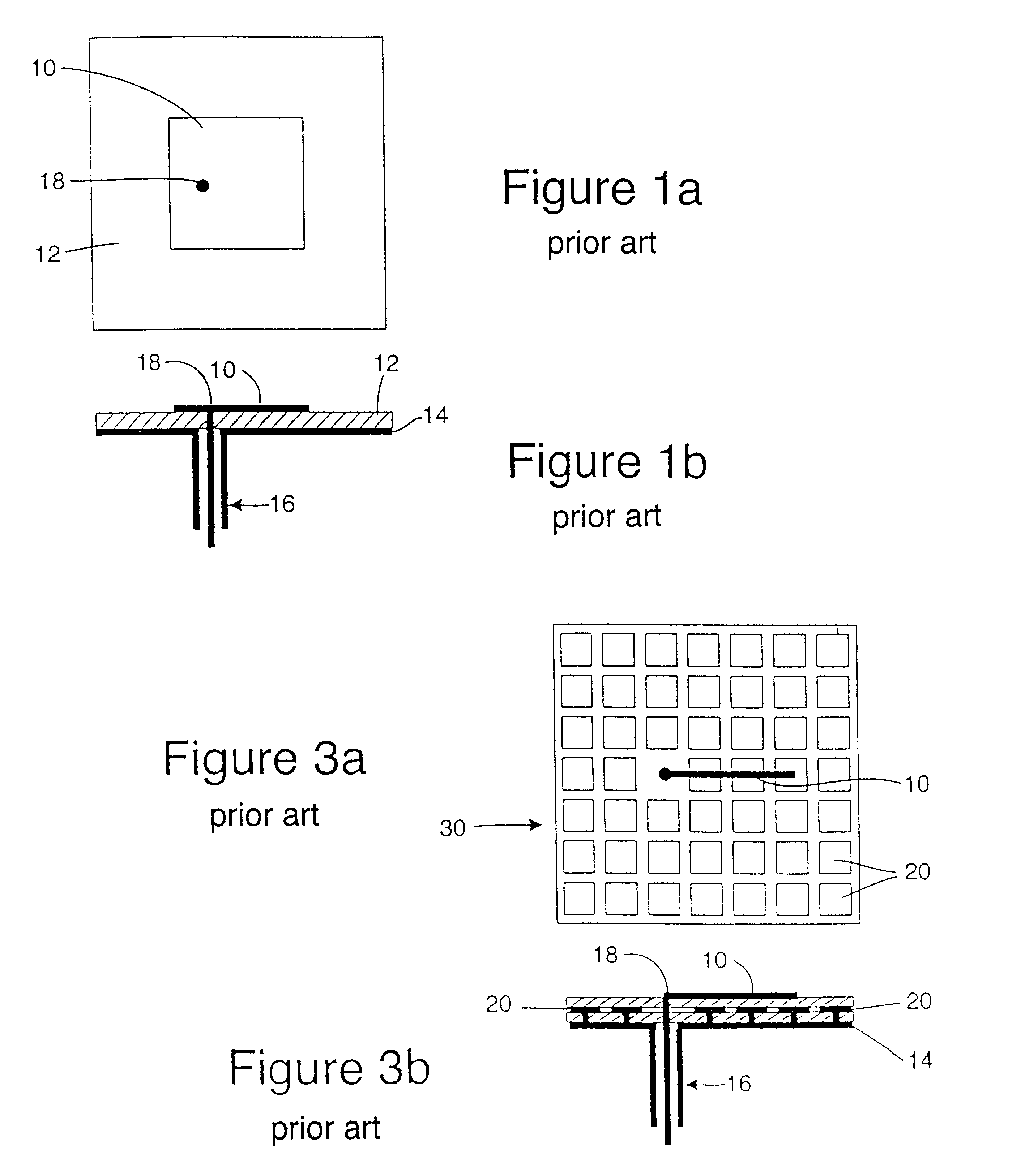 Method of providing increased low-angle radiation sensitivity in an antenna and an antenna having increased low-angle radiation sensitivity