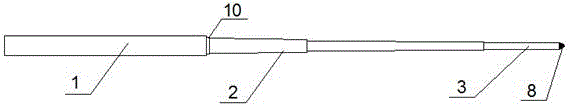 Refrigeration loading rod