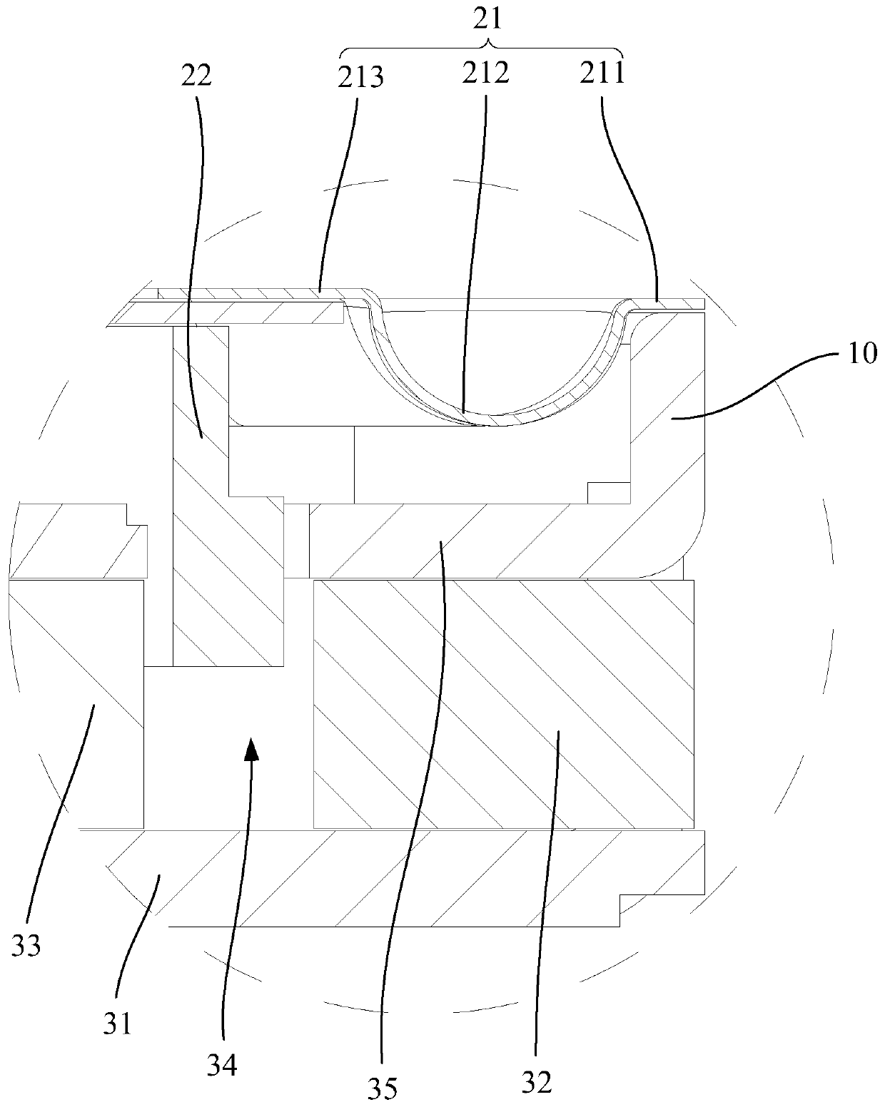 Sound production device and electronic equipment