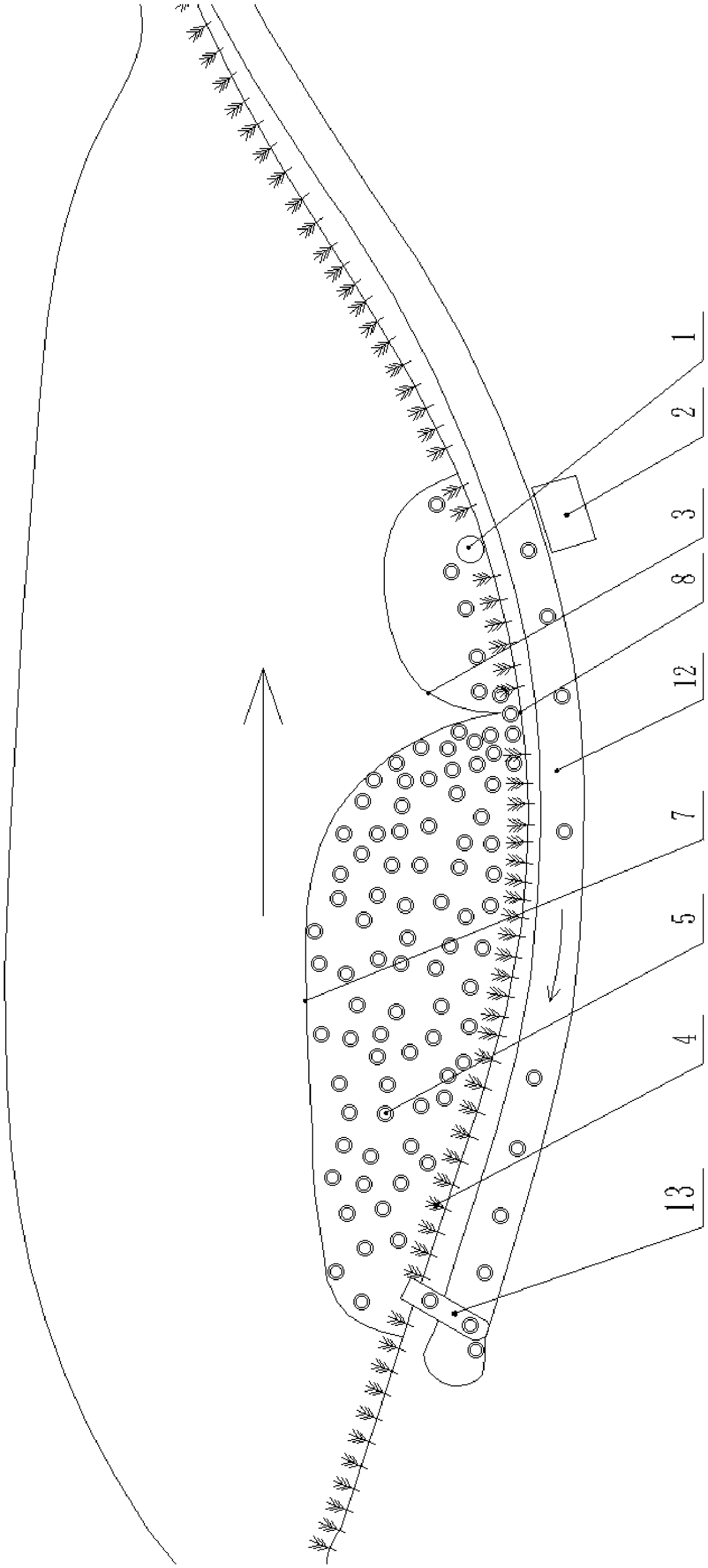 Water area blue-green algae treatment method based on biological competition principle and device used therefor